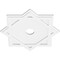 Ekena Millwork Axel Architectural Grade PVC Contemporary Ceiling Medallion, 22"OD x 3"ID x 12 1/4"C x 1"P CMP22AL-03000 - alternate 4